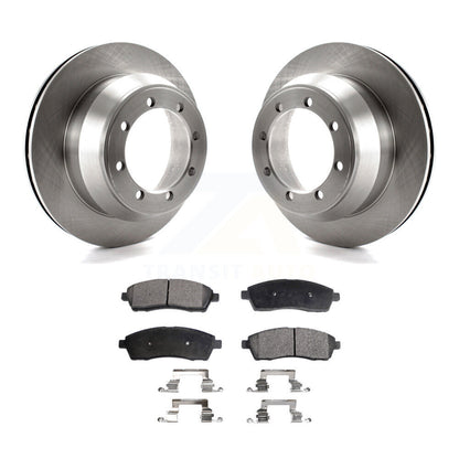 Kit de disques de frein à disque arrière et plaquettes semi-métalliques pour Ford F-350 Super Duty