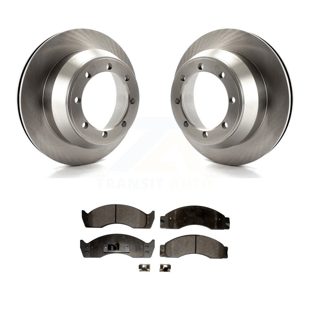 Kit de plaquettes de frein semi-métalliques pour disques de frein arrière, pour Ford E-450 Econoline Super Dut