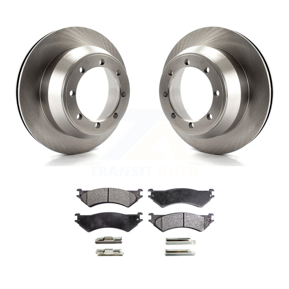 Kit de plaquettes semi-métalliques de Rotor de frein arrière, pour Ford E-350 Super Duty Econoline F-15
