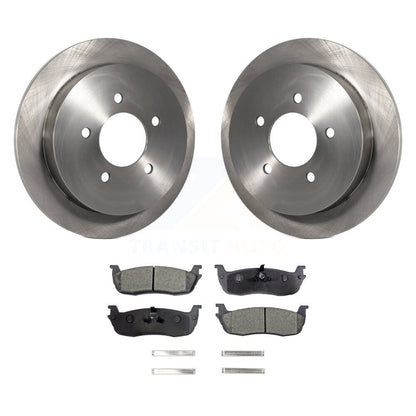 Kit de rotor de frein à disque arrière et de plaquettes semi-métalliques pour Ford F-150 Heritage Expeditio