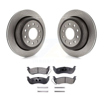 Kit de plaquettes semi-métalliques de Rotor de frein à disque arrière, pour Lincoln Town Car Seda 2003 – 2011