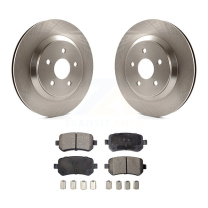 Rotor de frein à disque arrière et Kit de plaquettes semi-métalliques pour Ford Freestar Mercury Montere