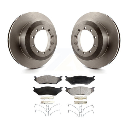 Kit de plaquettes semi-métalliques de Rotor de frein arrière, pour Ford F-550 Super Duty F-450 F-53 F-5