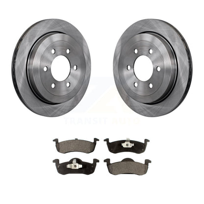 Kit de rotor de frein arrière et de plaquettes semi-métalliques pour Ford Expedition Lincoln Navigato
