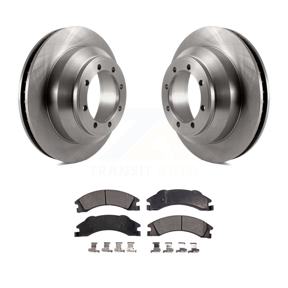 Kit de plaquettes de frein à disque arrière semi-métalliques pour Ford E-350 Super Duty Econolin