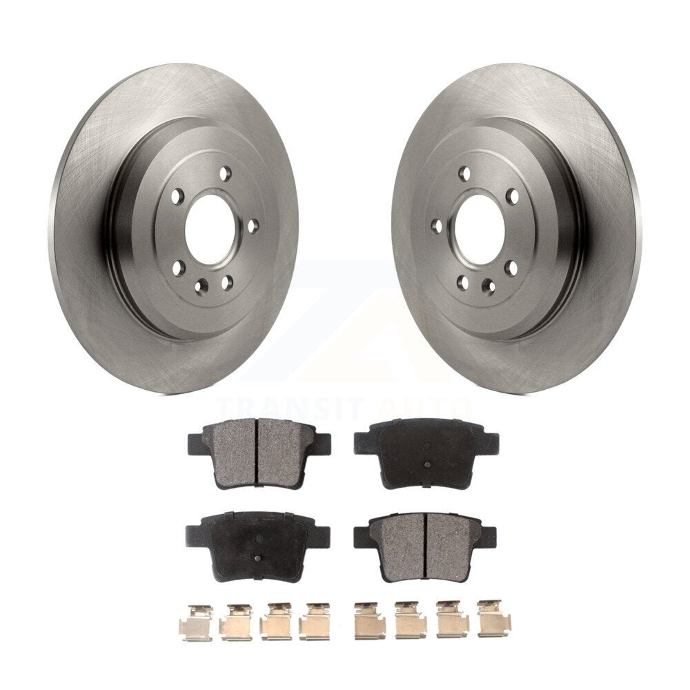 Kit de plaquettes de frein semi-métalliques pour disques de frein arrière, pour Ford Five Hundred Freestyle Taurus