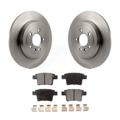Kit de plaquettes de frein semi-métalliques pour disques de frein arrière, pour Ford Five Hundred Freestyle Taurus