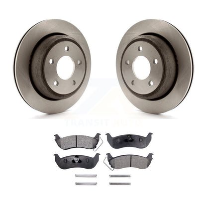 Rotors de frein à disque arrière et Kit de plaquettes semi-métalliques pour Ford Ranger Mazda B2300 B400