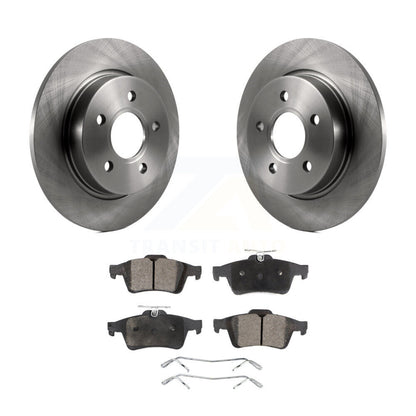 Kit de disques de frein à disque arrière et plaquettes semi-métalliques pour Ford Focus K8F-101625