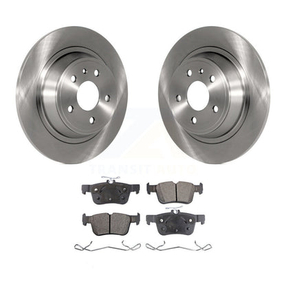 Kit de disques de frein à disque arrière et plaquettes semi-métalliques pour Ford Fusion Lincoln MKZ