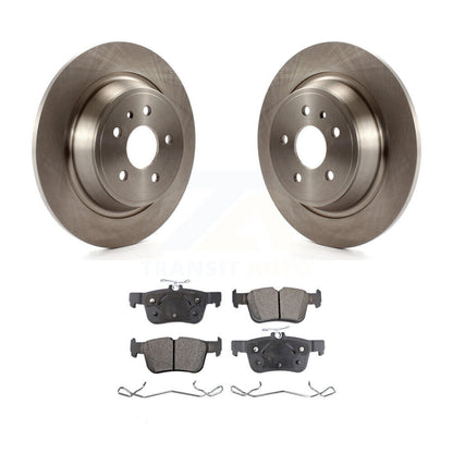 Rotors de frein arrière et Kit de plaquettes semi-métalliques pour Ford Escape Fusion Lincoln MKC MK
