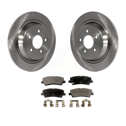 Kit de disques de frein à disque arrière et plaquettes semi-métalliques pour Ford Mustang K8F-101635