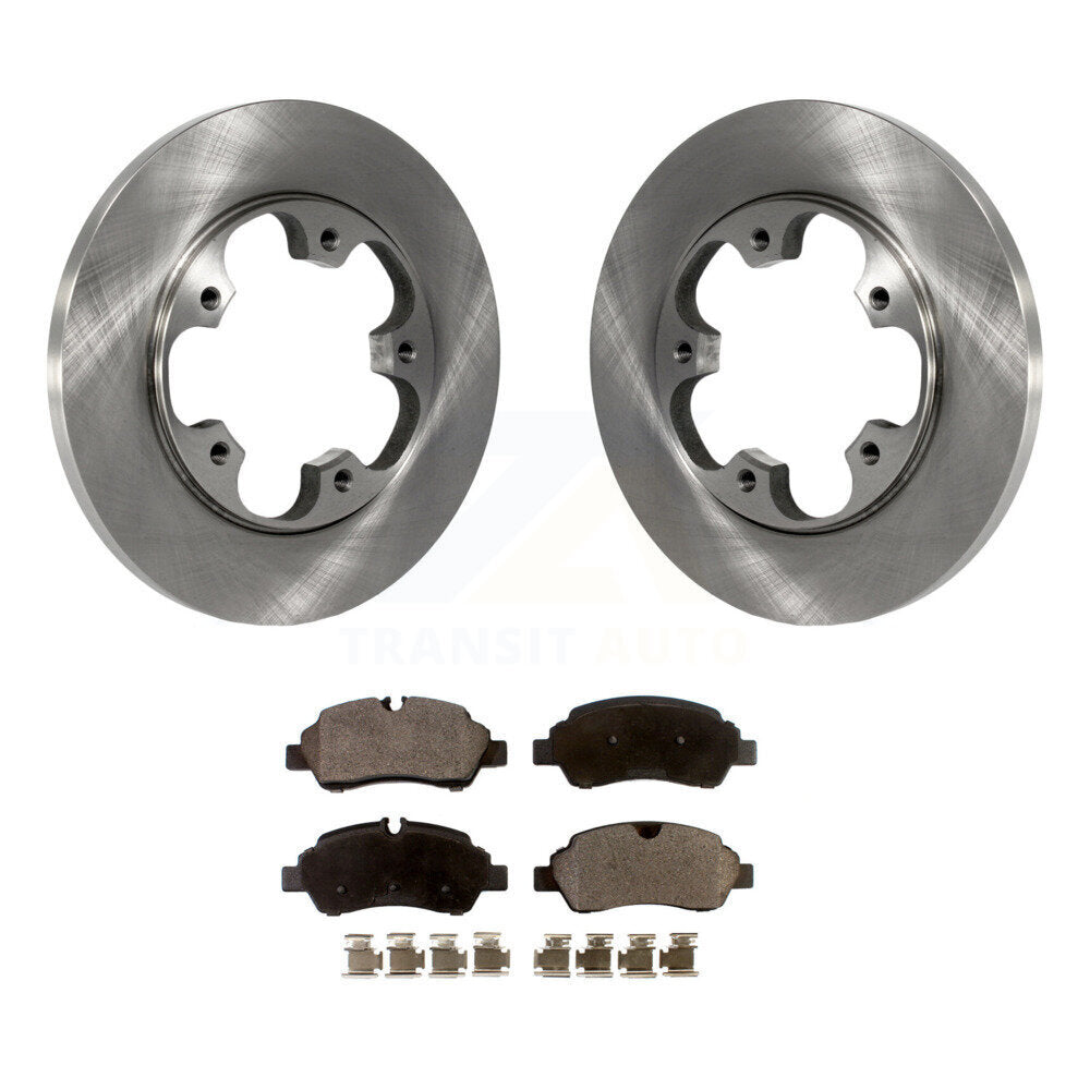 Kit de plaquettes de frein semi-métalliques pour disques de frein arrière, pour Ford Transit-250 Transit-150 H