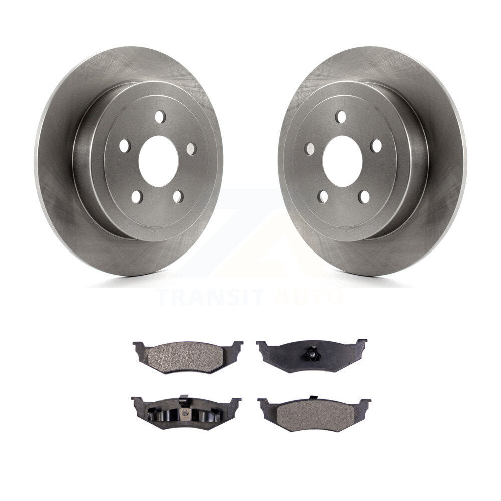 Rotors de frein arrière et Kit de plaquettes semi-métalliques pour Chrysler Sebring PT Cruiser Cirru