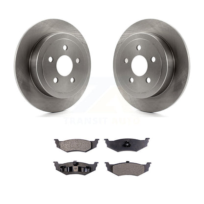 Rotors de frein arrière et Kit de plaquettes semi-métalliques pour Chrysler Sebring PT Cruiser Cirru