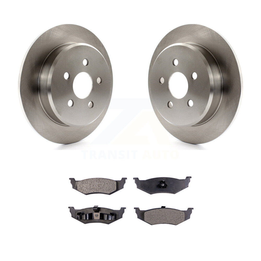 Kit de plaquettes semi-métalliques de Rotor de frein à disque arrière, pour Chrysler PT Cruiser Sebring Neo