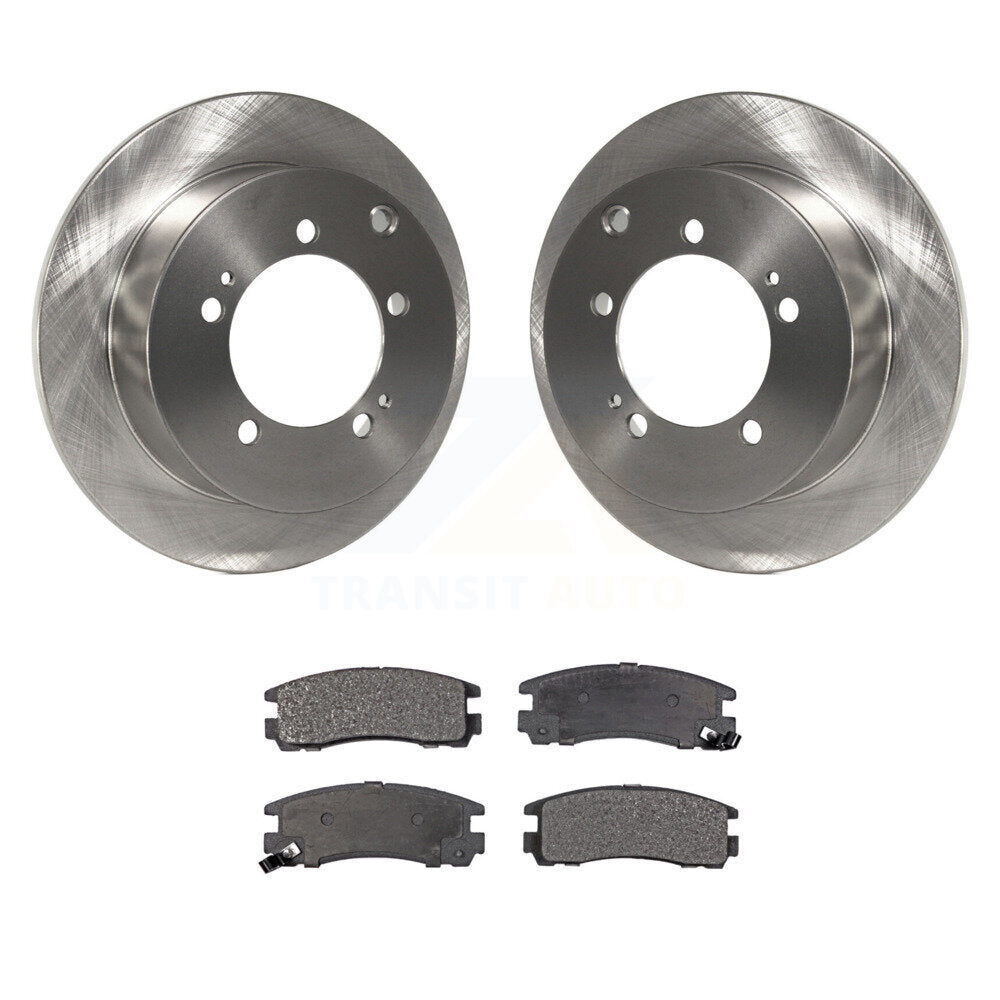 Kit de rotor de frein arrière et de plaquettes semi-métalliques pour Chrysler Sebring Mitsubishi Eclips