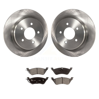 Kit de rotor de frein arrière et de plaquettes semi-métalliques pour Dodge Grand Caravan Chrysler Town