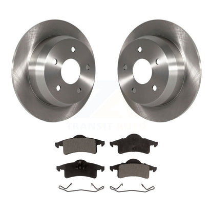 Rotors de frein à disque arrière et kit de plaquettes semi-métalliques pour Jeep Grand Cheroke 1999-2004