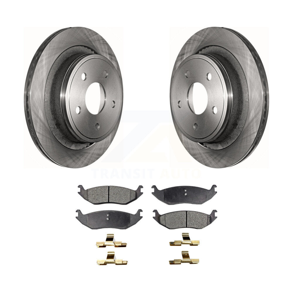 Kit de plaquettes de frein semi-métalliques pour Rotors de frein arrière, pour Ram 1500 Classic Dodge Durango Aspe