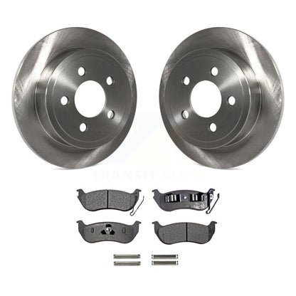 Kit de disques de frein à disque arrière et plaquettes semi-métalliques pour Jeep Liberty Wrangler TJ