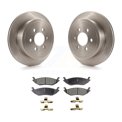 Kit de rotors de frein à disque arrière et de plaquettes semi-métalliques pour Dodge Durango 2003