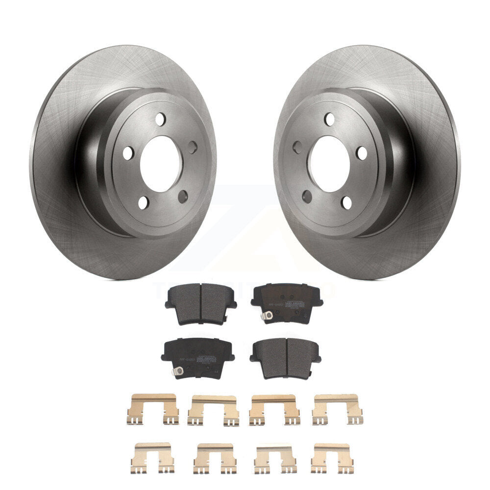 Kit de plaquettes semi-métalliques de Rotor de frein arrière, pour Dodge Charger Chrysler 300 Challenge