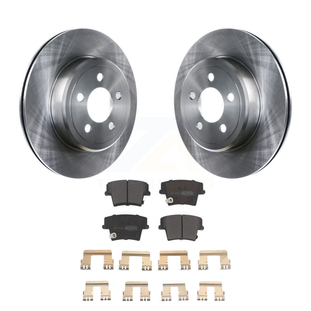 Kit de plaquettes semi-métalliques de Rotor de frein arrière, pour Dodge Charger Chrysler 300 Challenge