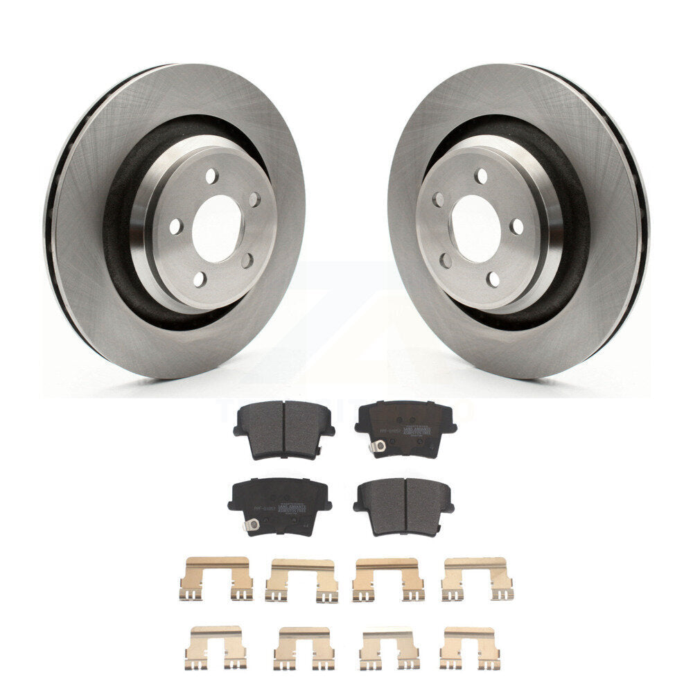Kit de plaquettes semi-métalliques de Rotor de frein arrière, pour Dodge Charger R T Scat Pack avec 6.4