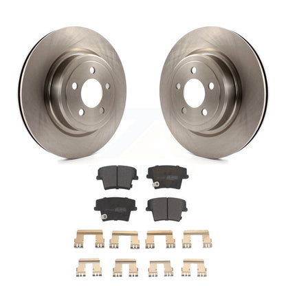 Kit de disques de frein à disque arrière et plaquettes semi-métalliques pour Dodge Charger Magnum