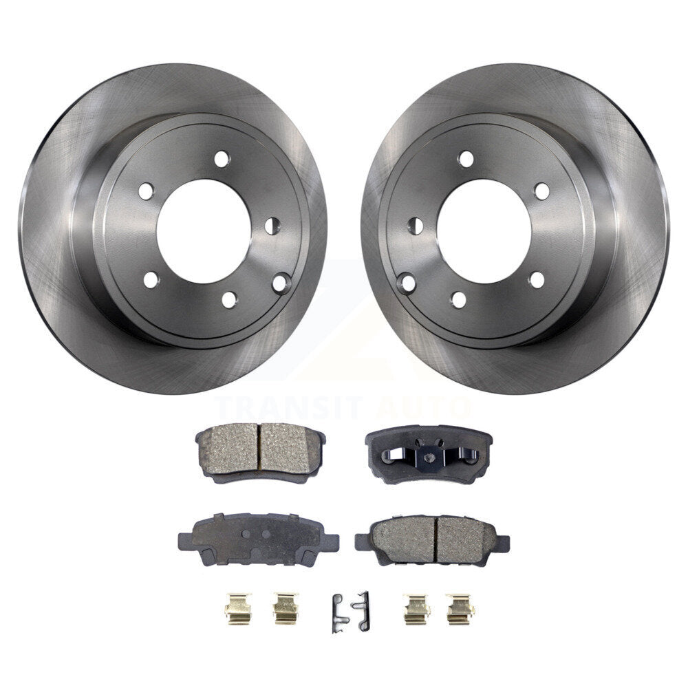 Kit de plaquettes de frein semi-métalliques pour Rotors de frein arrière, pour Jeep Mitsubishi Lancer Patriot Dodg