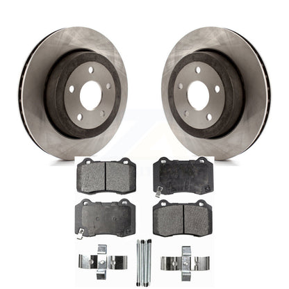 Rotors de frein arrière et kit de plaquettes semi-métalliques pour Jeep Grand Cherokee SRT 2006-2010