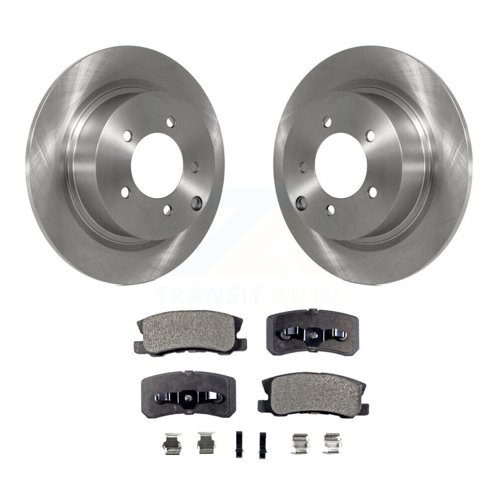 Kit de plaquettes de frein semi-métalliques pour Rotors de frein arrière, pour Jeep Mitsubishi Patriot Lancer Dodg