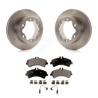 Kit de rotor de frein arrière et de plaquettes semi-métalliques pour Sprinter 3500 Mercedes-Benz Dodg
