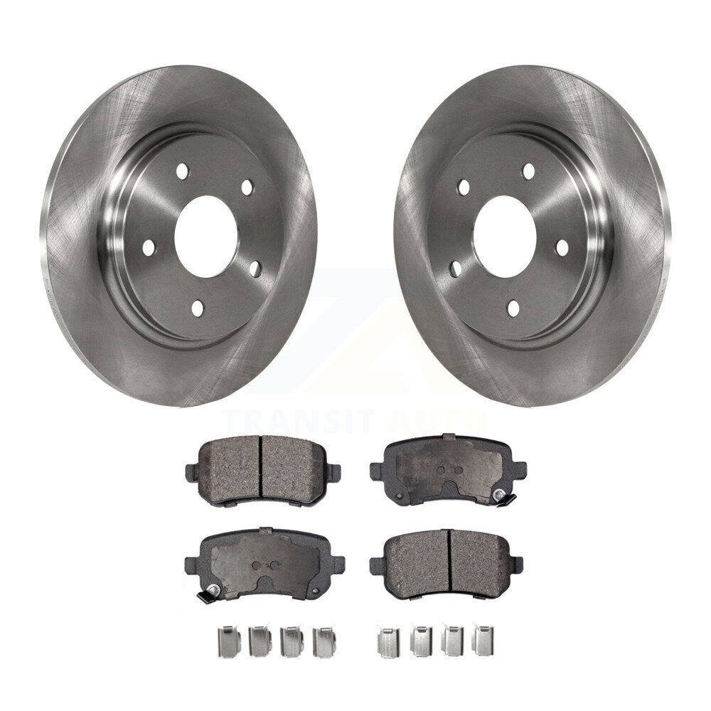 Kit de plaquettes de frein semi-métalliques pour Rotors de frein arrière, pour Dodge Grand Caravan Journey Chrysler