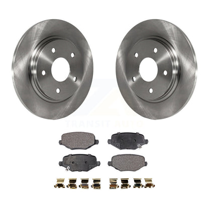 Kit de rotor de frein arrière et de plaquettes semi-métalliques pour Dodge Grand Caravan Chrysler Town