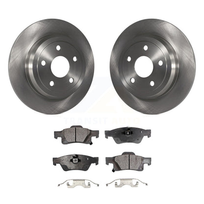Kit de rotor de frein arrière et de plaquettes semi-métalliques pour Dodge Durango Jeep Grand Cheroke