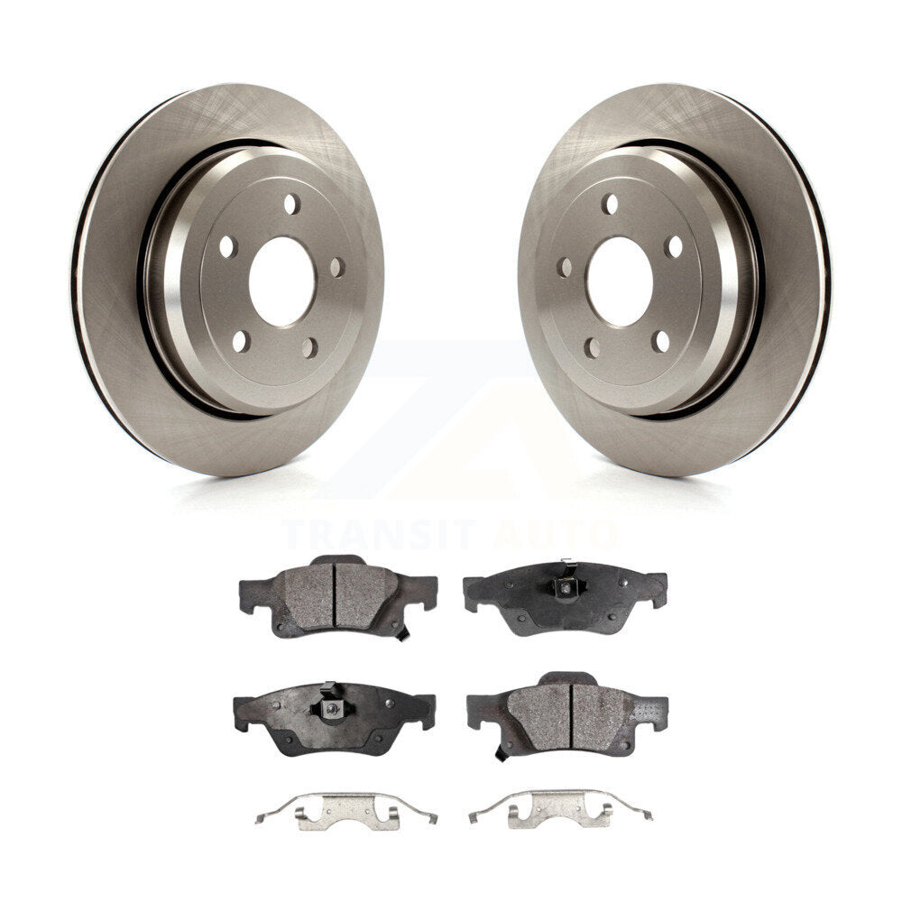 Kit de plaquettes de frein semi-métalliques pour Rotors de frein arrière, pour Jeep Grand Cherokee Dodge Durango W