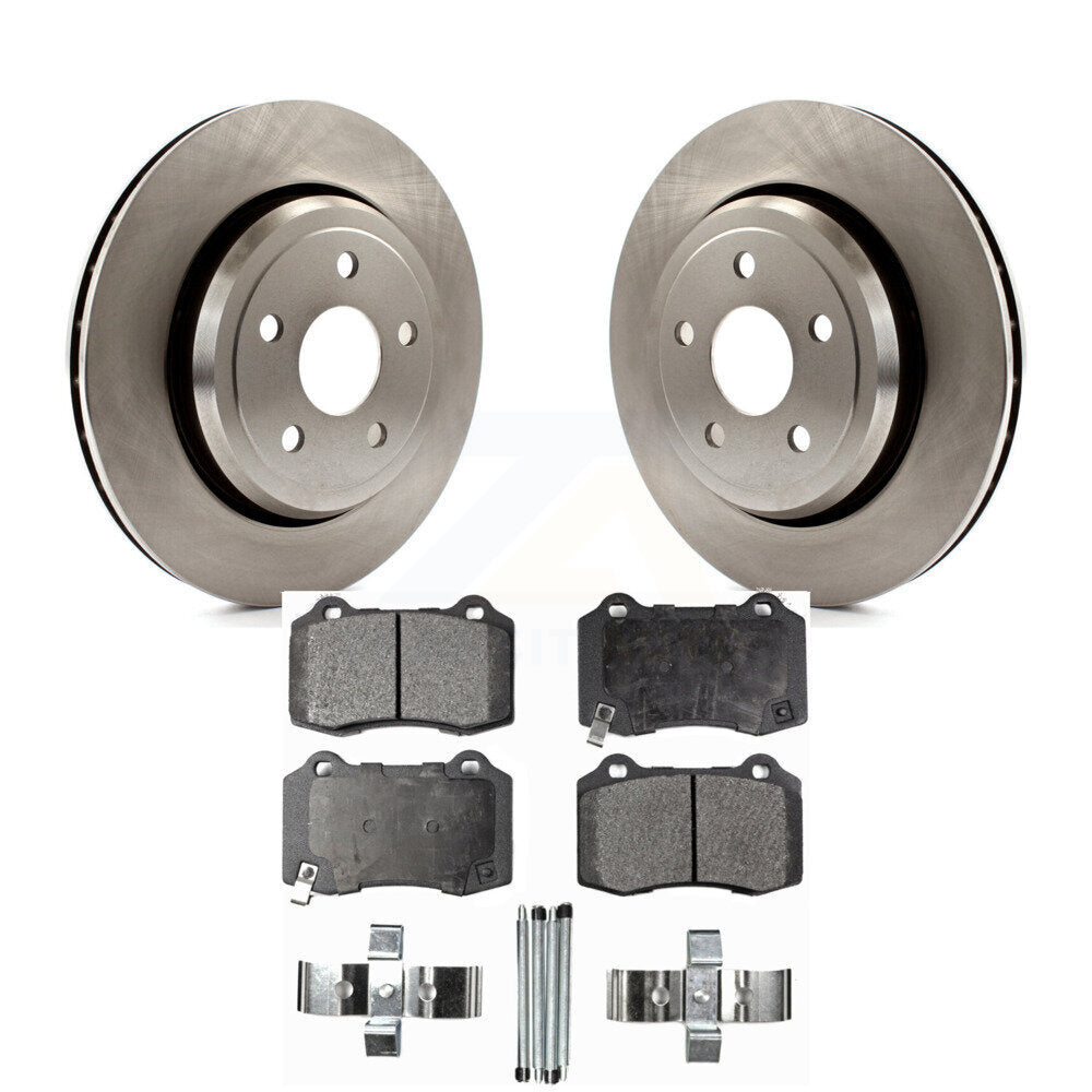 Kit de rotor de frein arrière et de plaquettes semi-métalliques pour Jeep Grand Cherokee Dodge Durang