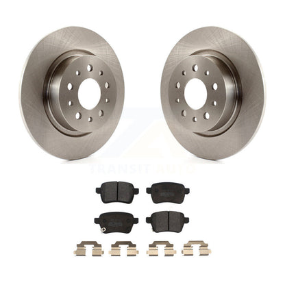 Kit de disques de frein à disque arrière et plaquettes semi-métalliques pour Fiat 500L 2014-2020