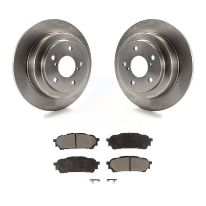 Kit de rotor de frein arrière et de plaquettes semi-métalliques pour Subaru Impreza Forester Saab 9-2