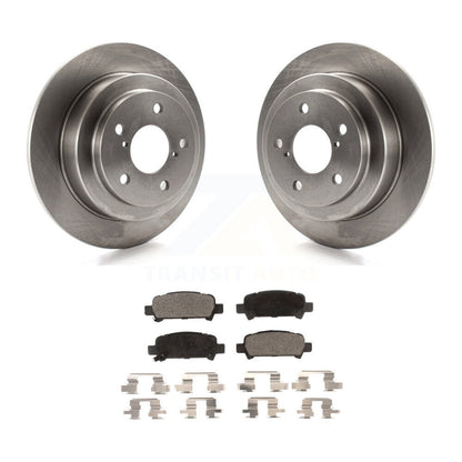 Kit de disques de frein à disque arrière et plaquettes semi-métalliques pour Subaru Forester Impreza