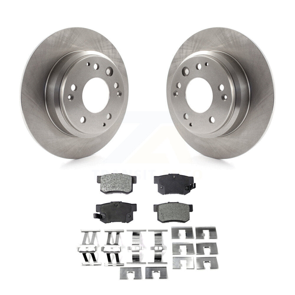Kit de rotor de frein arrière et de plaquettes semi-métalliques pour Honda Odyssey Acura Legend RL Isuz