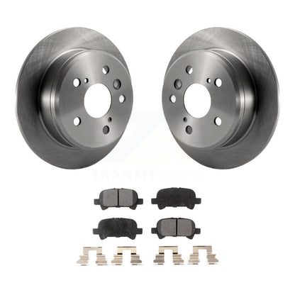Kit de disques de frein à disque arrière et plaquettes semi-métalliques pour Toyota Camry Solara