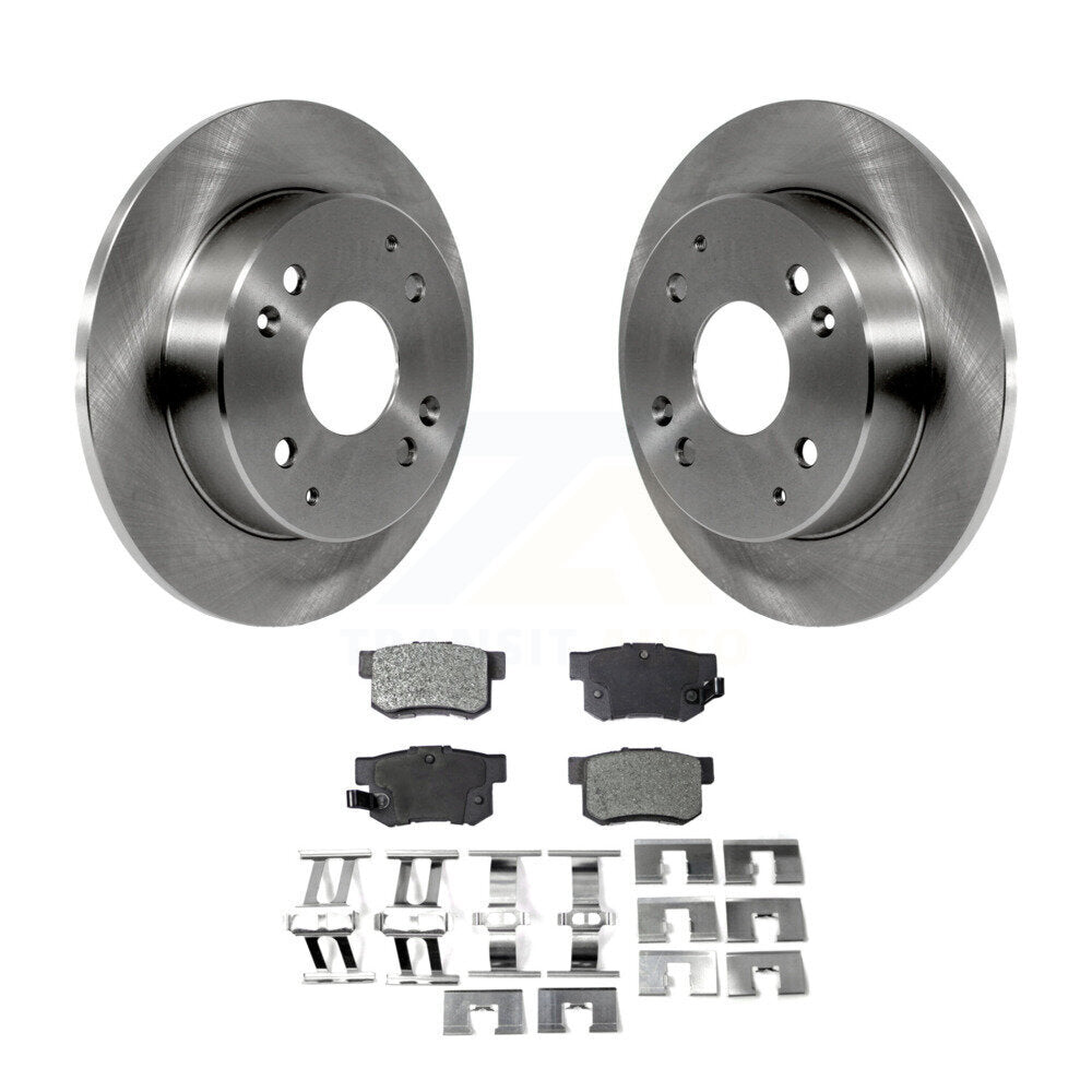 Kit de rotors de frein à disque arrière et plaquettes semi-métalliques pour Honda Accord Acura CL