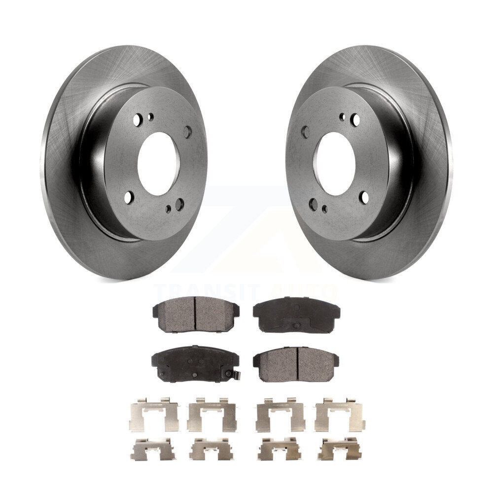 Kit de disques de frein à disque arrière et plaquettes semi-métalliques pour Nissan Sentra INFINITI G2