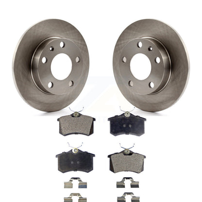 Kit de disques de frein à disque arrière et plaquettes semi-métalliques pour Audi A4 S4 K8F-101699