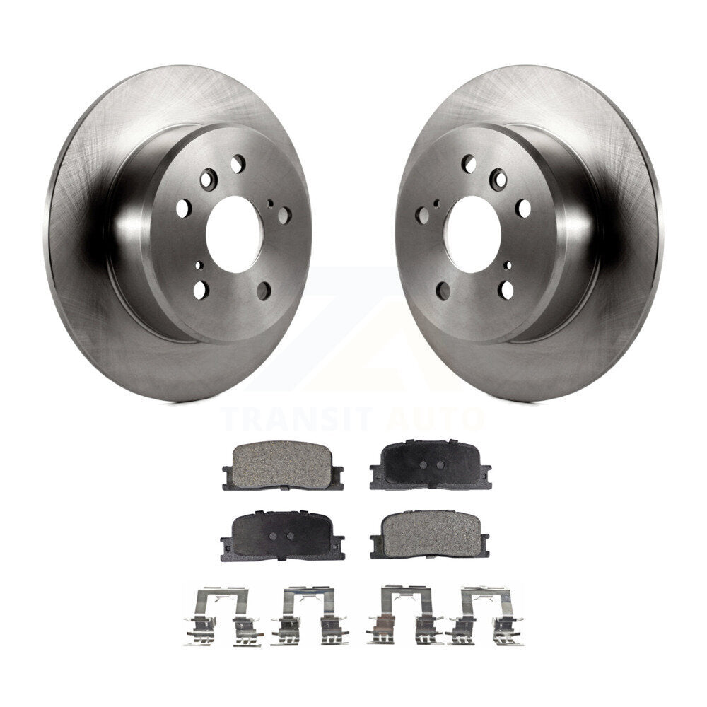 Kit de plaquettes de frein semi-métalliques pour rotors de frein arrière, pour Toyota Highlander FW 2001 – 2003