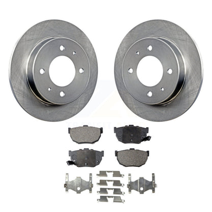 Kit de disques de frein à disque arrière et plaquettes semi-métalliques pour Hyundai Elantra Tiburon