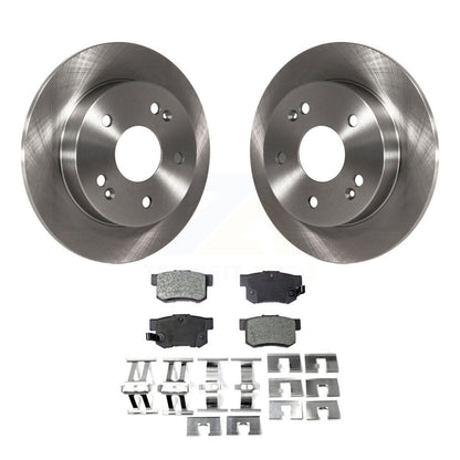 Kit de disques de frein à disque arrière et plaquettes semi-métalliques pour Honda Prelude 1997-2001